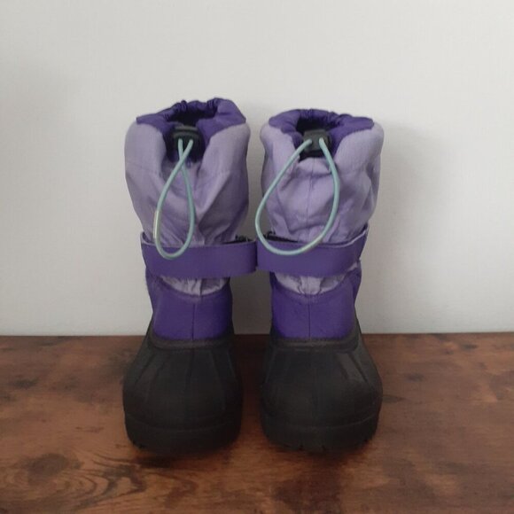 Columbia Kids Purple and Black Winter Boots - Picture 3 of 13